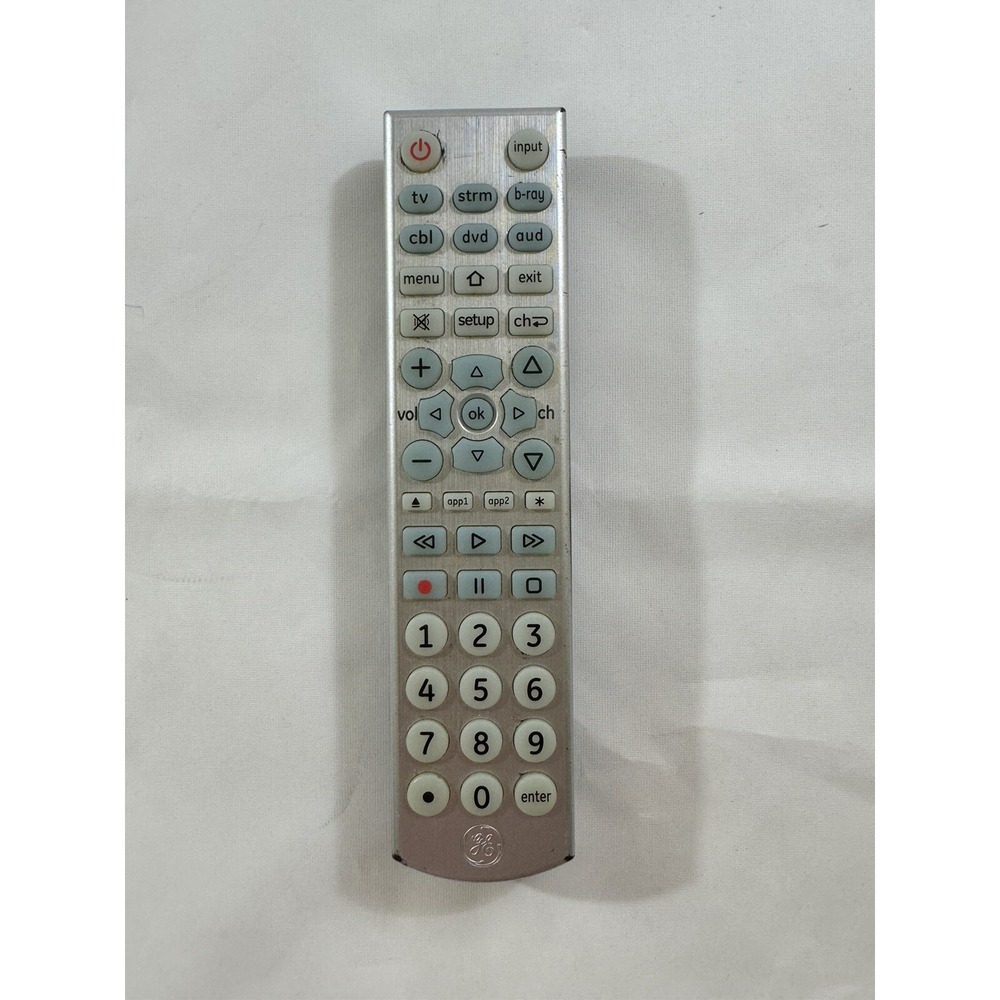 General Electric 33712 Universal Remote Control - Silver General Electric‎